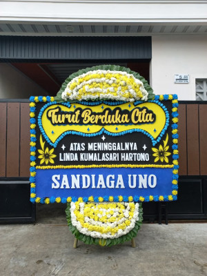 Papan Bunga Duka di Kartini