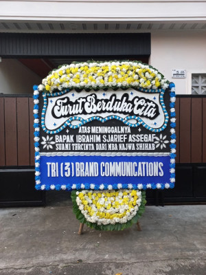 Papan Bunga Duka di Kartini